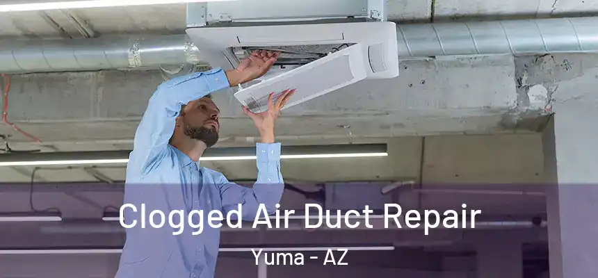  Clogged Air Duct Repair Yuma - AZ