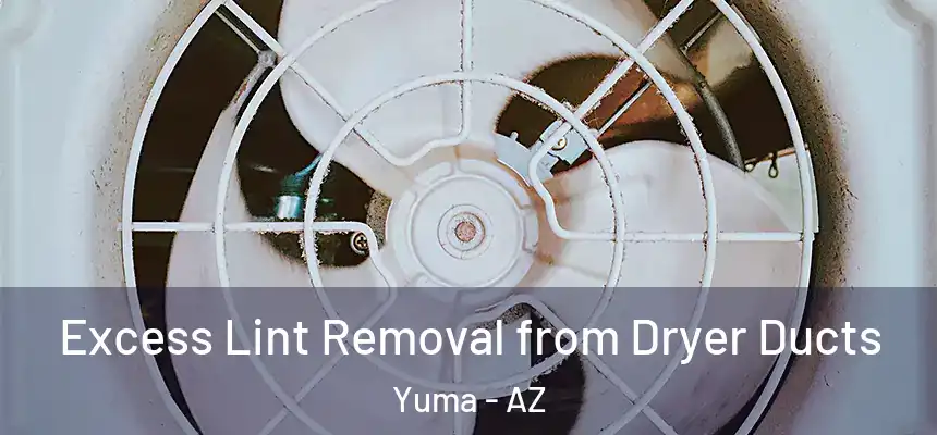 Excess Lint Removal from Dryer Ducts Yuma - AZ